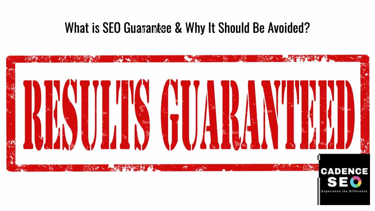 What is SEO Guarantee