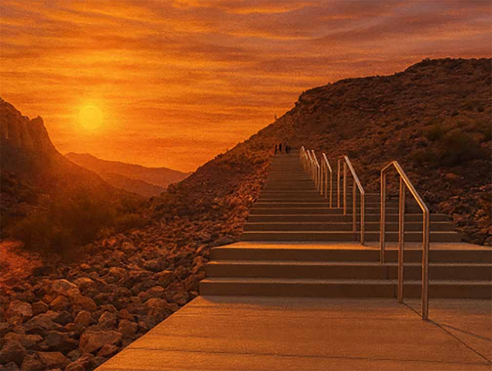 steps