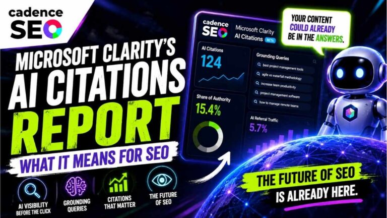Clarity's AI citation report