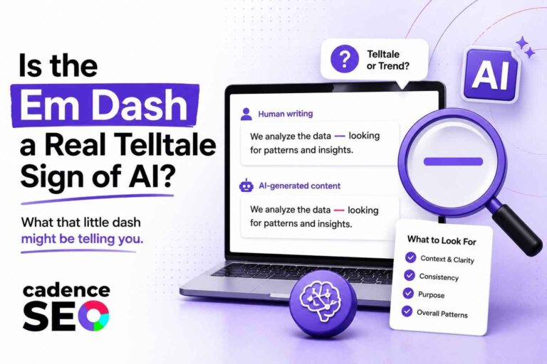 Is the Em Dash A Real Telltale Sign of AI?