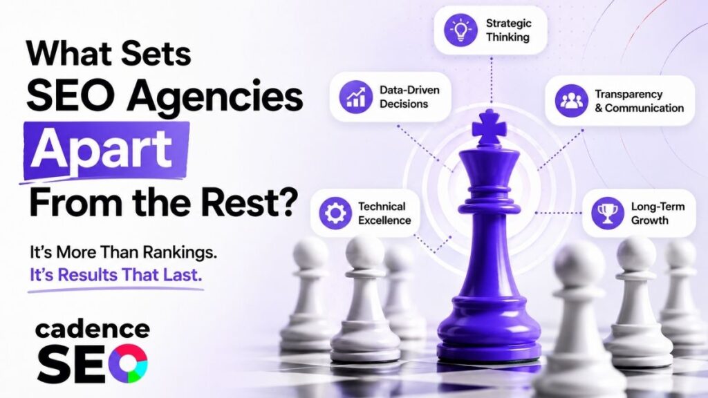 What sets agencies apart