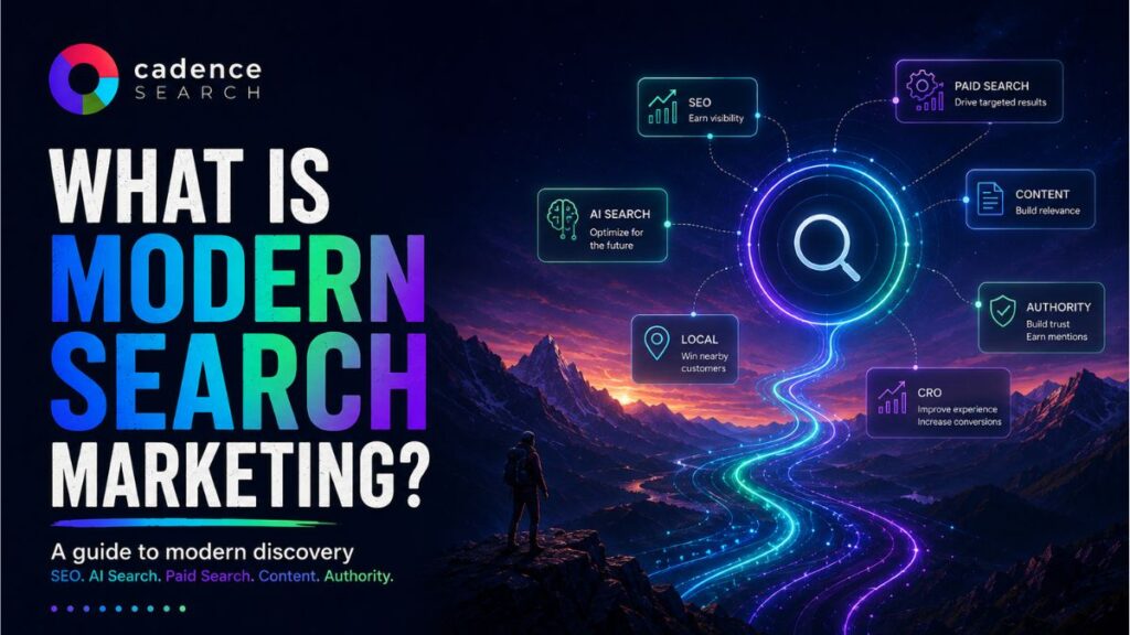 what is modern search marketing
