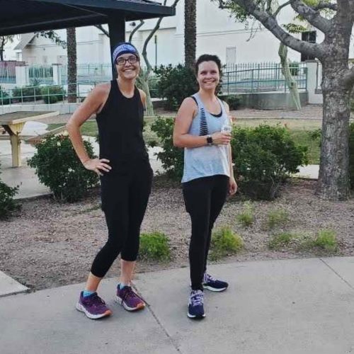 after running